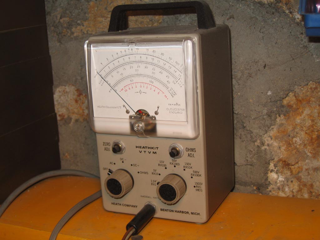 voltmetre heathkit im11 1964