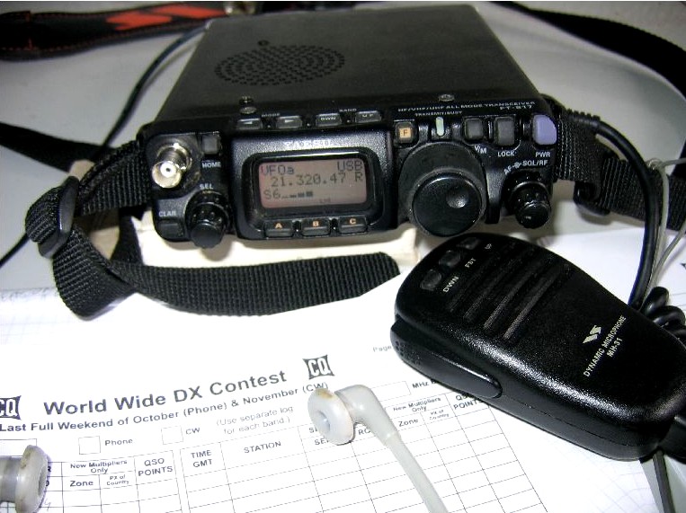 2006 WWDX CONTEST QRP 3 watts (FT817A)