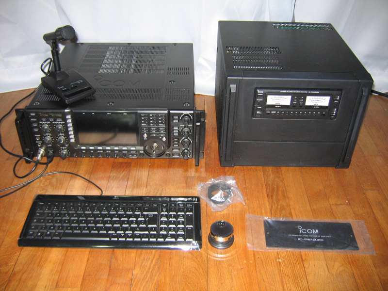 chane ICOM IC7700 et lineaire PCW1