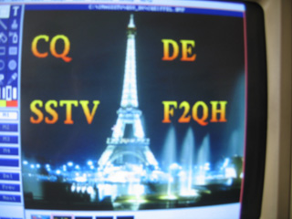 IMAGES SSTV REçue