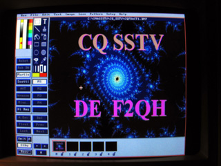 IMAGES SSTV REçue