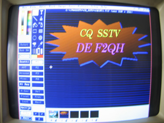 IMAGES SSTV REçue