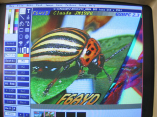 IMAGES SSTV REçue