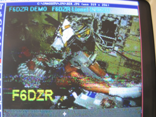 IMAGES SSTV REçue