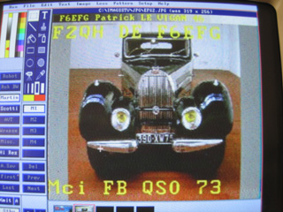 IMAGES SSTV REçue