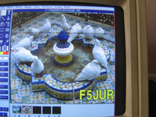 IMAGES SSTV REçue