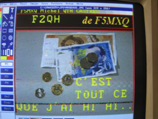 IMAGES SSTV REçue