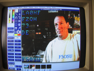 IMAGES SSTV REçue