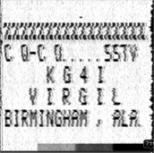 CQ SSTV DE KG4I