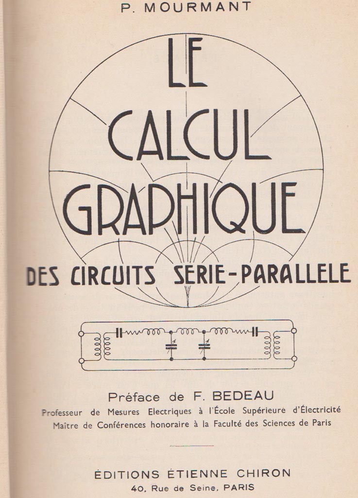 LE CALCUL GRAPHIQUE DES CIRCUITS SERIE PARALLELE